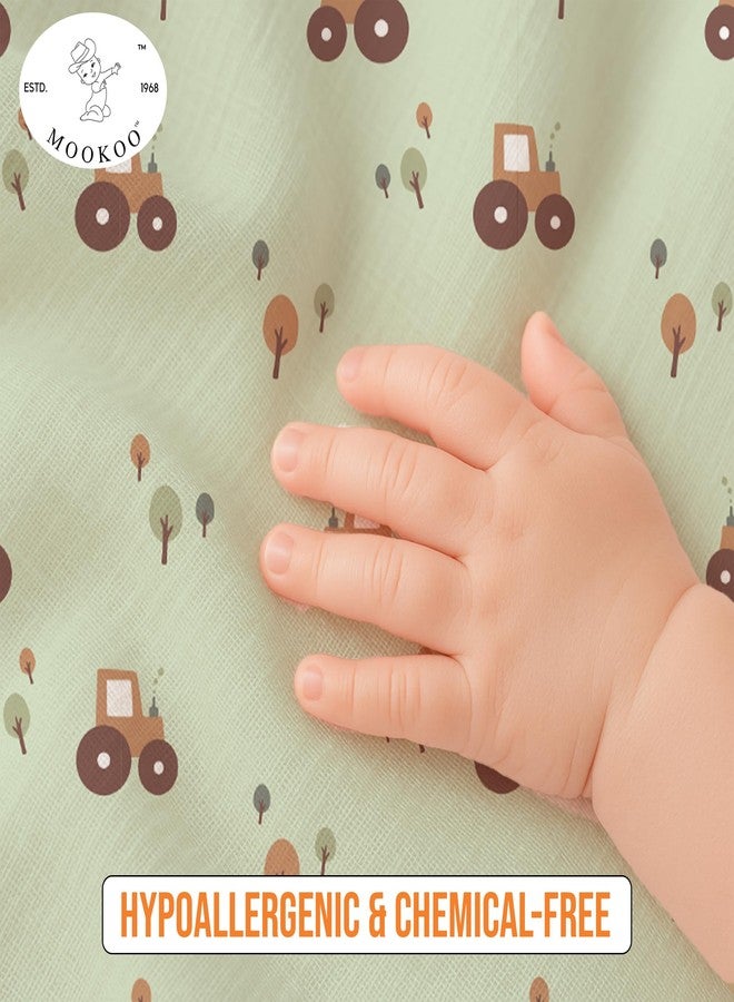 Mookoo Cotton Langots for New Born 0-3 Months | Soft Muslin Baby Nappy | Comfortable Washable Diaper Wrap | |Pack Of 6| Tractor+Train+Butterfly - Image 5