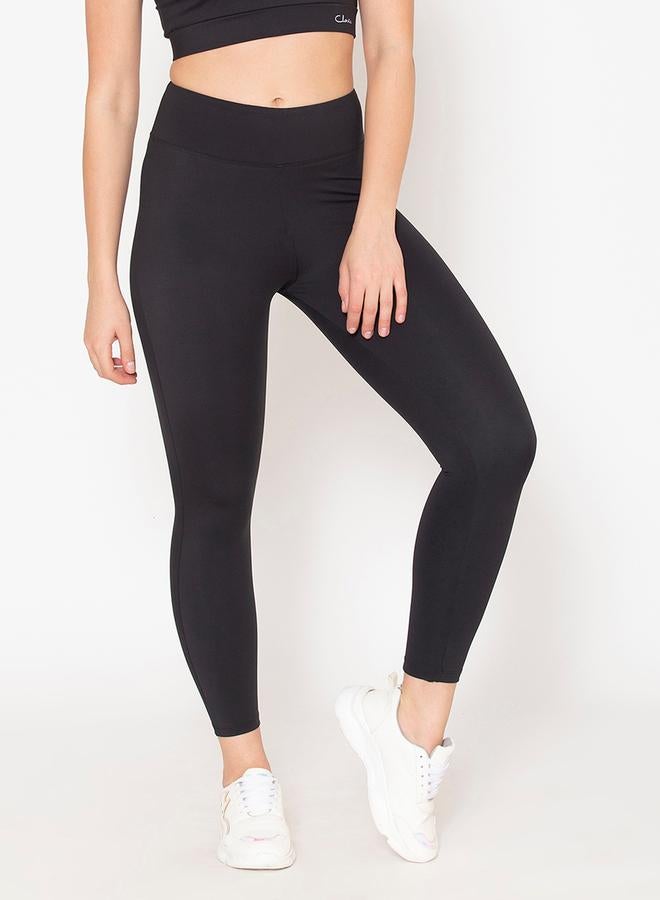 Clovia Printed Side Panel Snug Fit Active Tights - Image 3