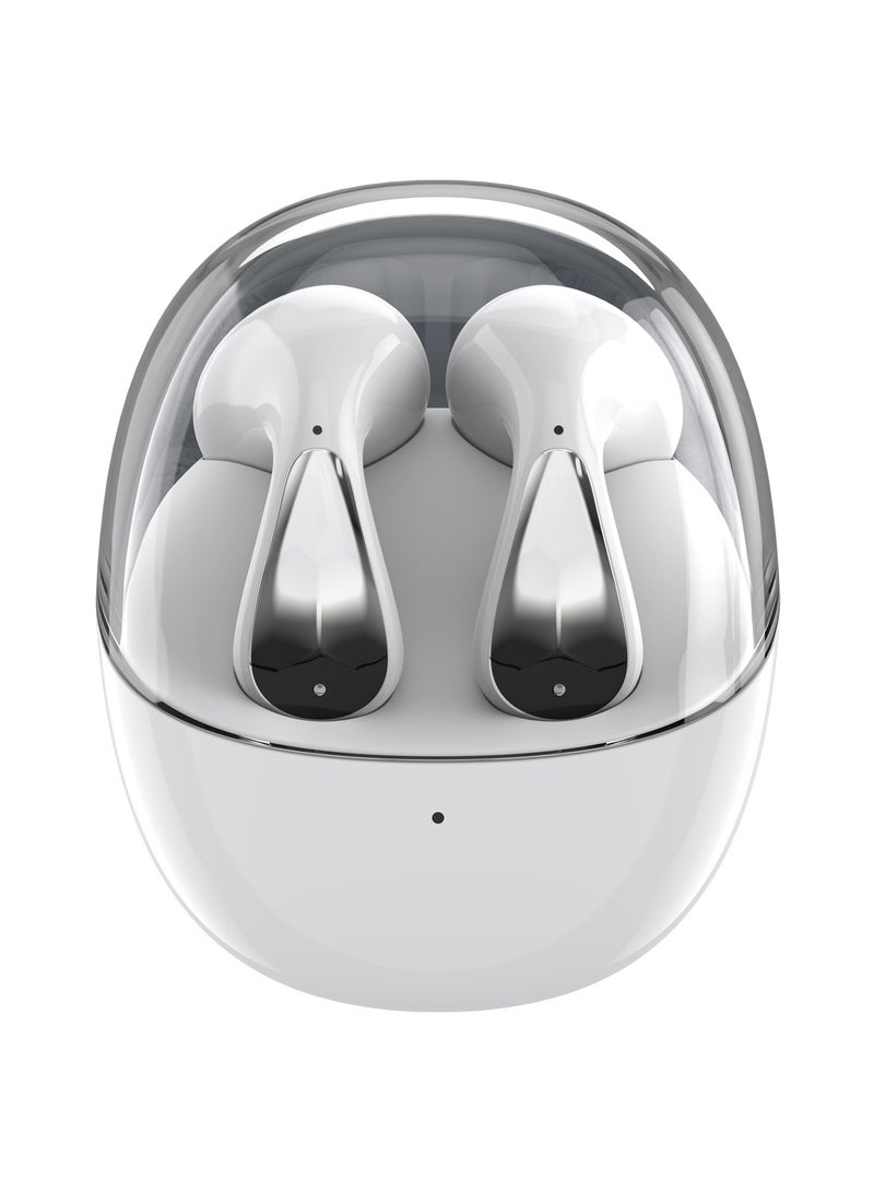 ارسيلو سماعات أذن R3007-001 TYPE-C TWS ستيريو لاسلكية تعمل بتقنية البلوتوث، زر فولاذي، شحن سريع، مكبر صوت أصلي عالي الدقة، مضبوط خصيصًا لتأثيرات صوتية ثلاثية الأبعاد غامرة، عناصر تحكم تعمل باللمس للمساعدة الصوتية في الاستيقاظ، والرد على المكالمات والتحكم في الموسيقى - Image 1