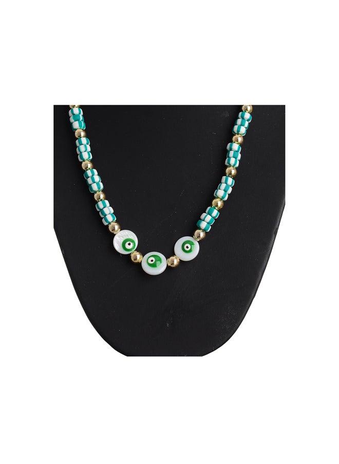 Akher el Ankoud - Stainless Steel & Rubber Necklace - Image 1