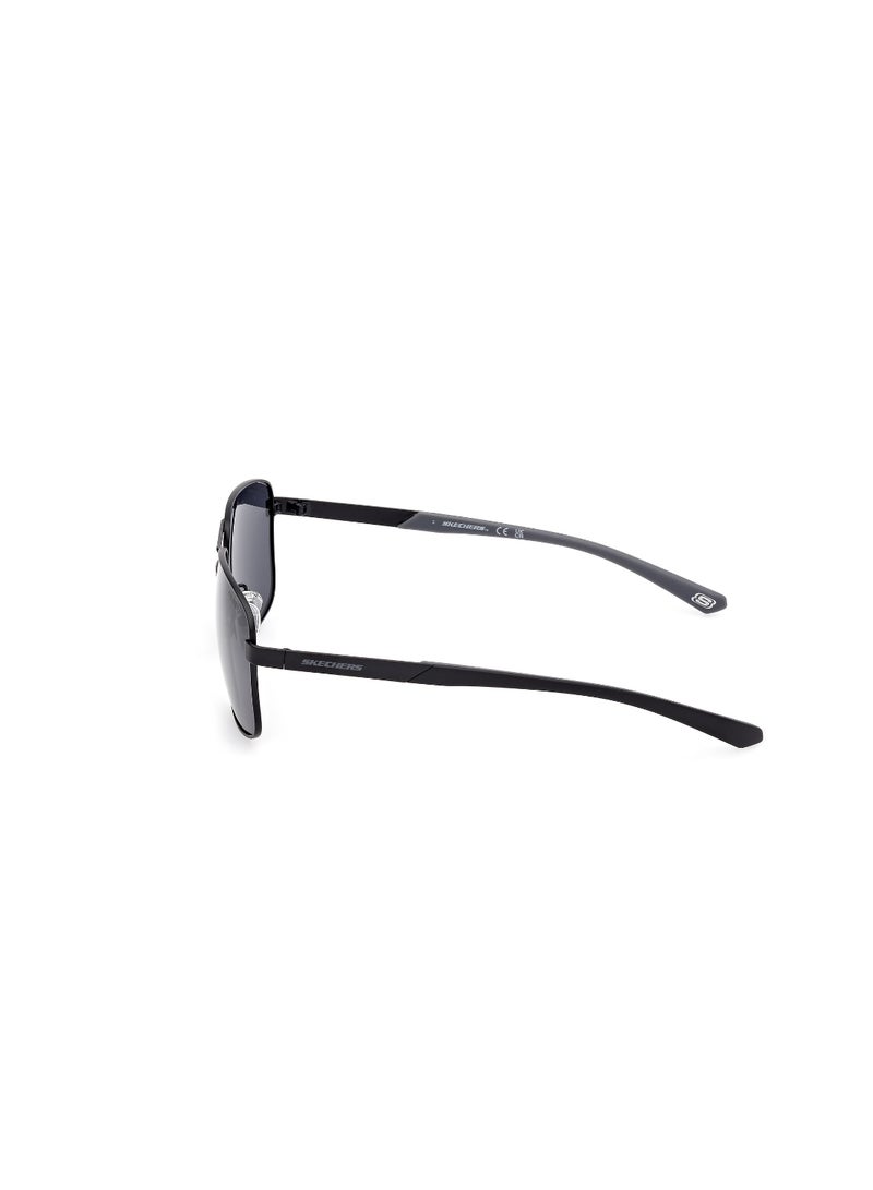SKECHERS Metal Navigator Full Rim Men Polarized Sunglass - Image 4