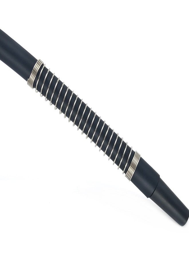 HYU VN Shisha Silicone Hose Spring for Hookah/Water Pipe/Sheesha/Chicha/Narguile Accessories Silver(2pcs) - Image 2