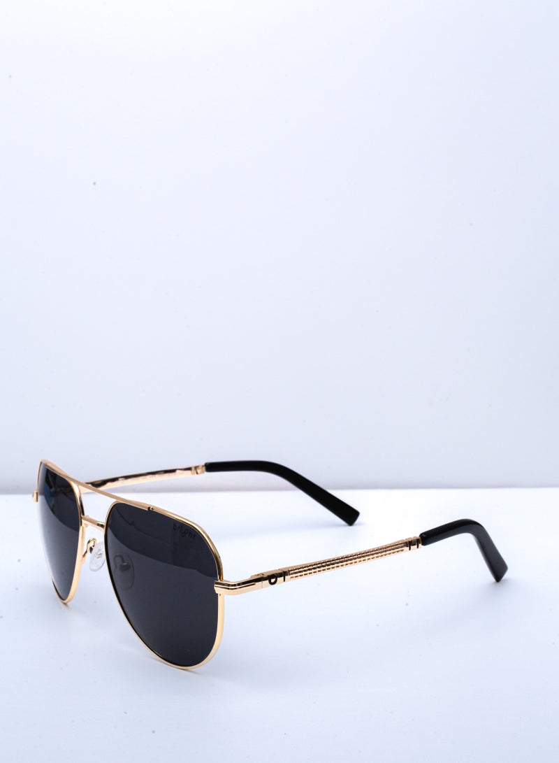 Baleno "Aviator Sunglasses with Polarized UV Protection Lenses – Lightweight, Durable Metal Frame for Men & Women, Perfect for Driving, Travel, and Outdoor Activities" - Image 3