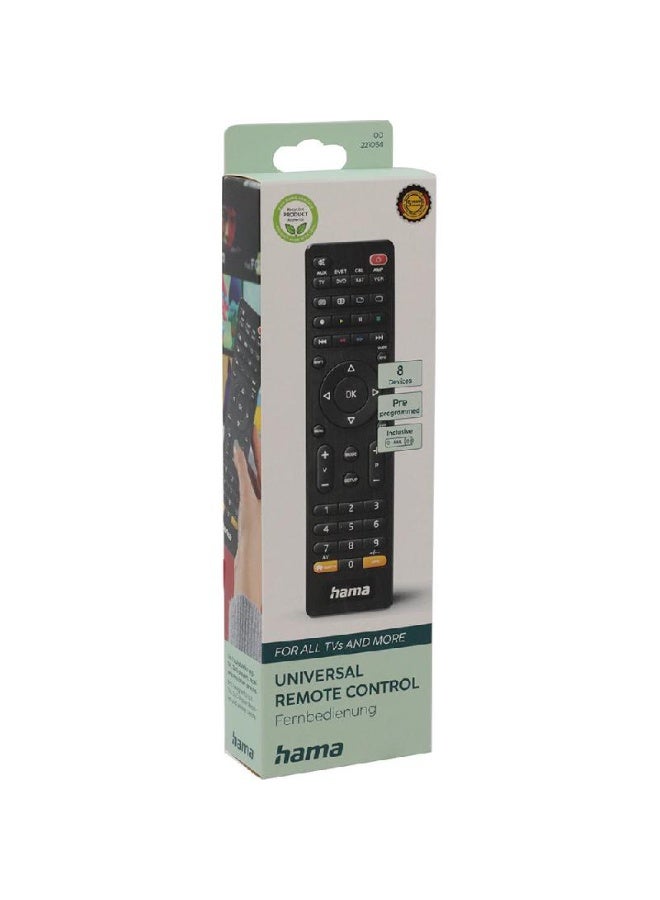 هاما جهاز تحكم عن بعد بالأشعة تحت الحمراء عالمي 8 في 1 - Image 3