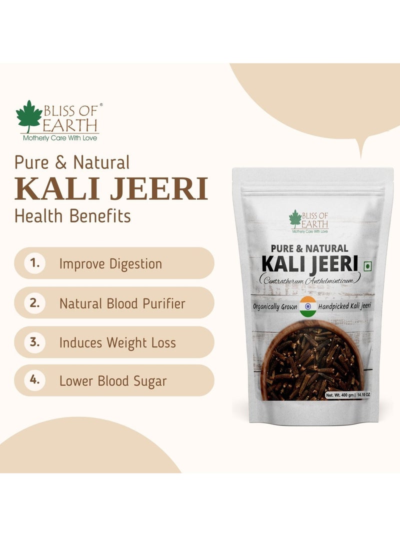 BLISS OF EARTH 900gm Kali Jeeri Bitter Cumin Kadwa Jeera Black Cumin Fresh & Organic Good for Health  - Image 4