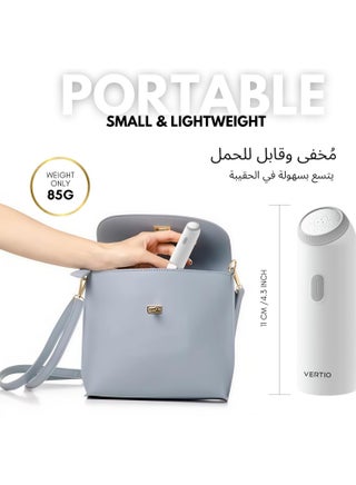 Premium Portable Bidet (Shattaf), Electric Rechargeable Travel Shattaf for Personal Hygiene Cleaning in Public or in Travel, with 400ml Bottle, Travel Essentials - view 3