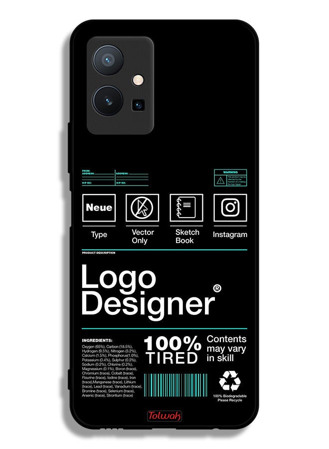 Tolwak Vivo T1 5G Protective Case Cover Logo Designer Sticker - Image 2