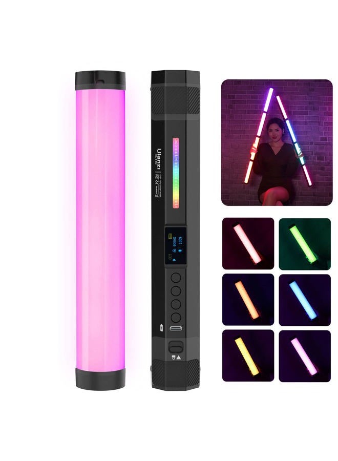 PICTRON ULANZI VL110 RGB Light Wand, Handheld Light Stick Camera LED Video Tube Light Bar, 2500-9000K Dimmable, 2600mAh Battry CRI 95+ with Magnetic Attraction for Photography Vlog TIK Tok - Image 1