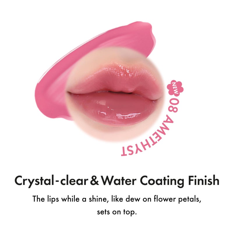 Amuse SEOUL Daisy Flower Dew Tint 04 POMELO NUDE | 35% High-moisture Water Tint, Long-lasting, Vitamin E Acetate, Moisturizing, No Peel Off, Lip Treatment, Non Sticky, Korean Lip Tint for Dry Lips - Image 5
