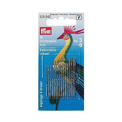 Prym Crewel Needles, No. 3-9, 16 PC - Image 4