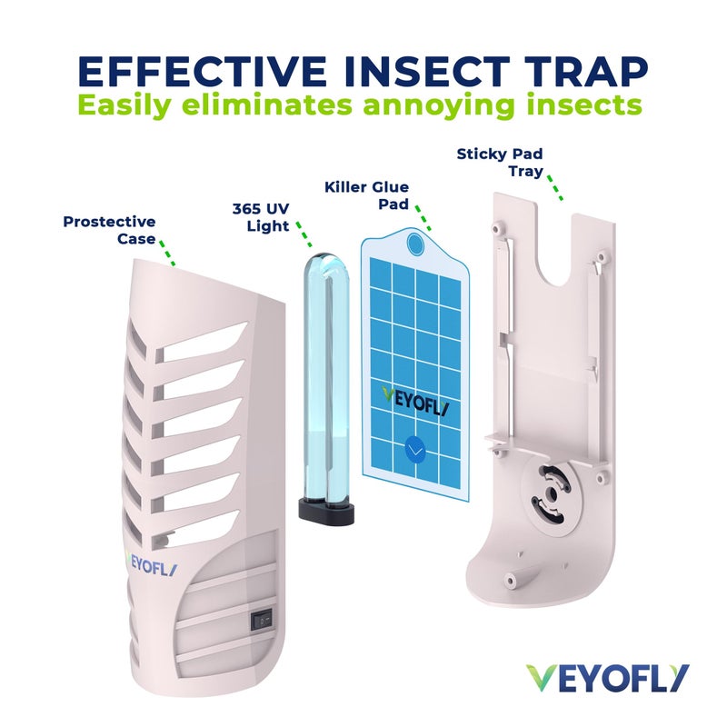 VEYOFLY 1 Replacement Bulb Fly Trap Indoor Compatible with Model VF02. (Device not Included) - Image 4