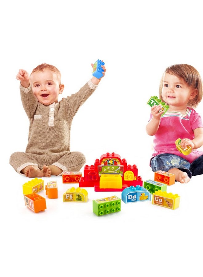 WEofferwhatYOUwant Talking ABC Blocks Alphabet Learning - Plastic Blocks with Audio for 18 Months and Up - Image 1