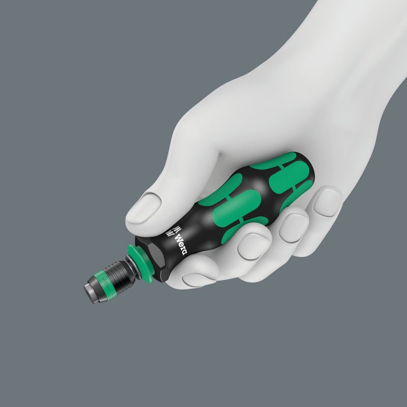 Wera 05051482001 Kraftform 817 R Hexagon Bitholding Screwdriver, Rapidator Quick-Release Chuck, 1/4" Head, 133mm Blade Length - Image 4