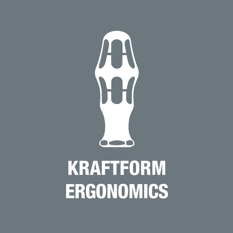 Wera 05051482001 Kraftform 817 R Hexagon Bitholding Screwdriver, Rapidator Quick-Release Chuck, 1/4" Head, 133mm Blade Length - Image 5