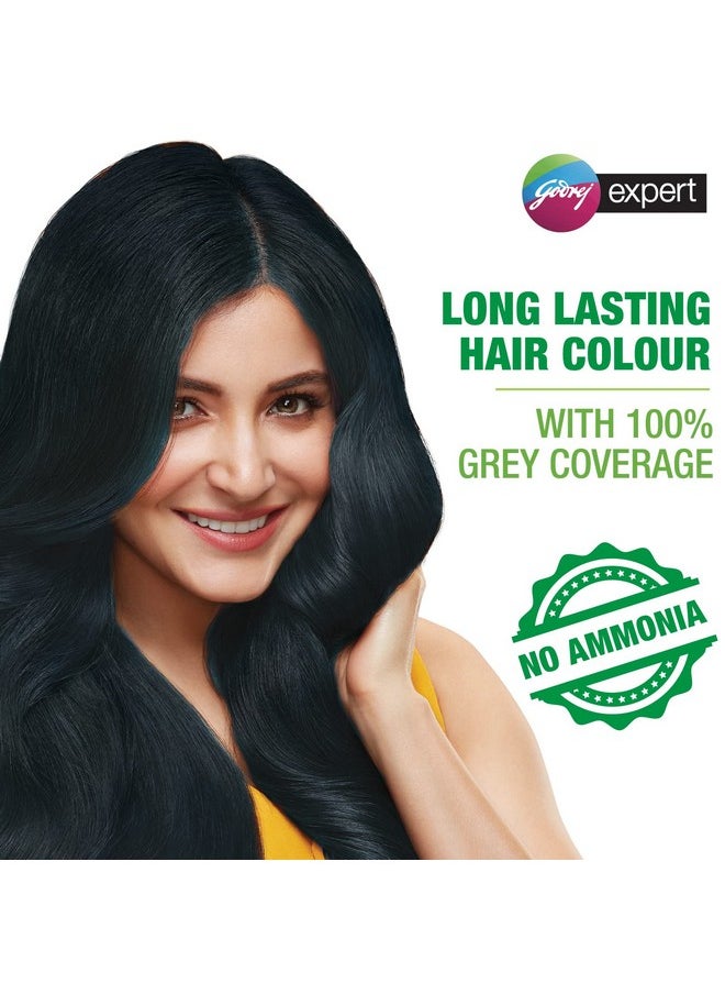 Godrej Expert - Rich Crème Hair Colour Shade Pack Of 4 (Natural Black) - Image 1