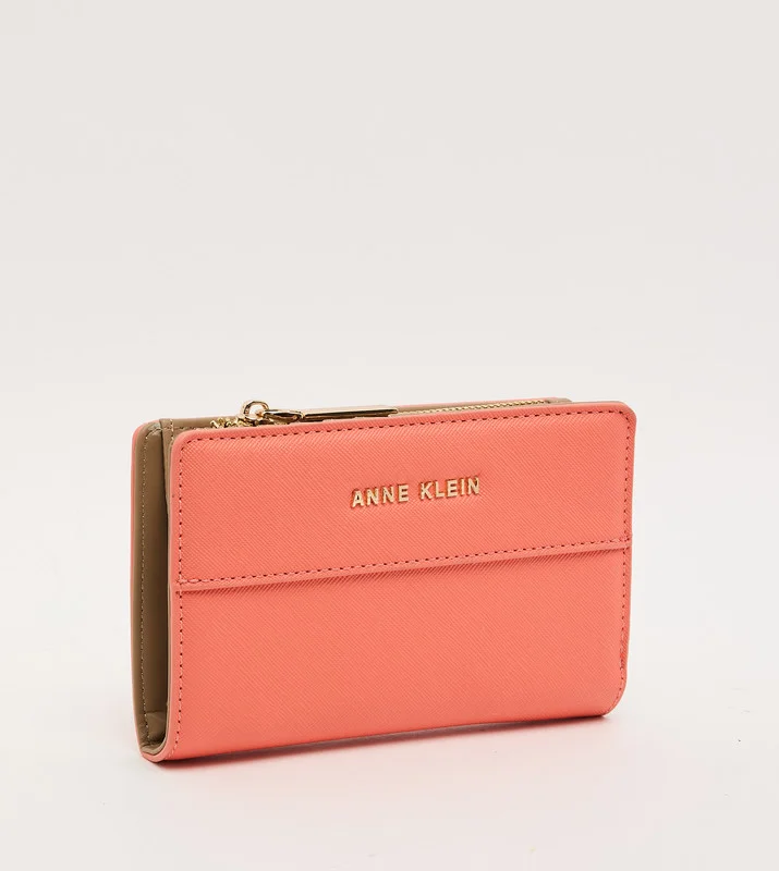 ان كلاين W1297 Dark Orange Women's Wallet