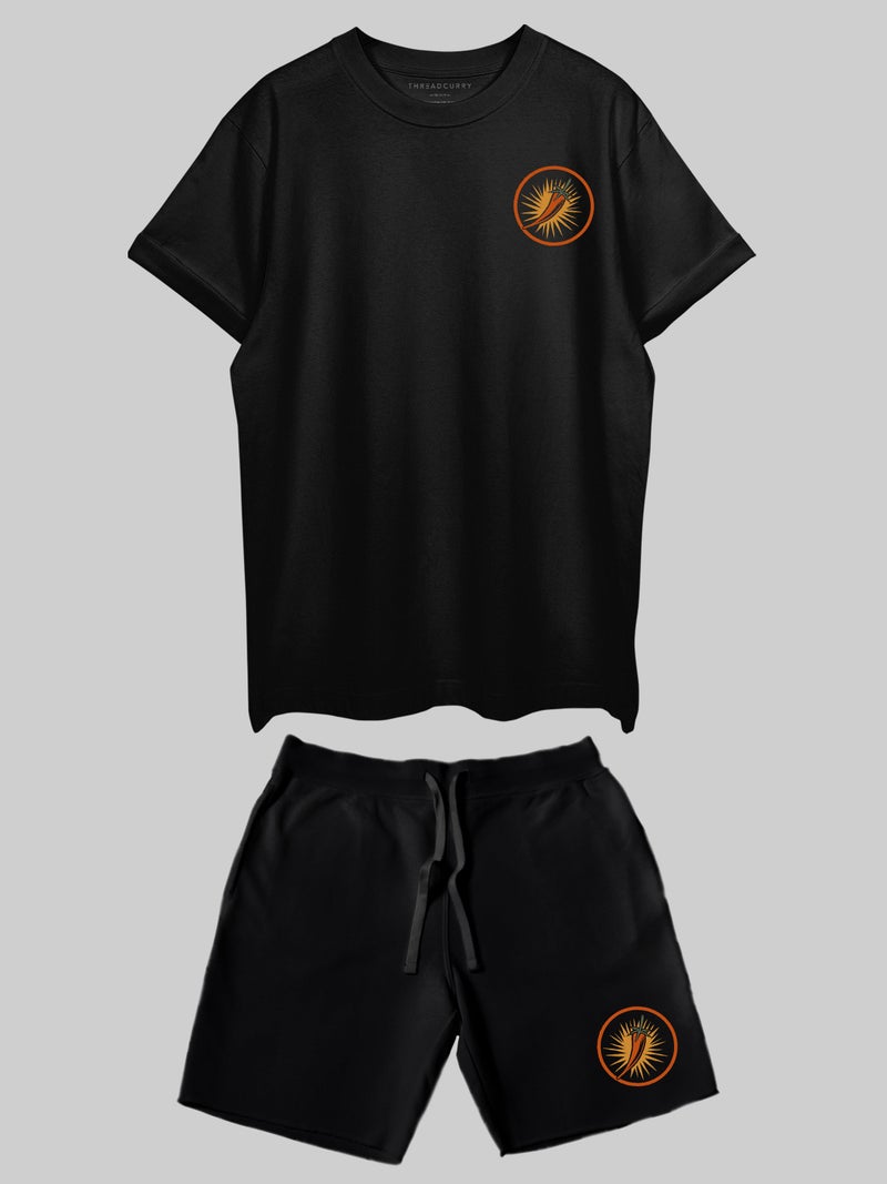 THREADCURRY Spicy Taco Printed Co-ord Set for Men & Women - Image 3