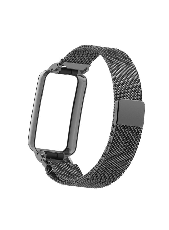 For Mi Band 7Pro Strap Mi Band8Pro 9pro Metal Protection Frame Milan Magnetic Strap 