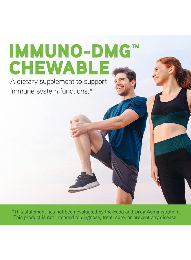 Davinci Labs Immuno-DMG Chewable with Elderberry and Vitamin D3 - Dietary Supplement to Support Cell and Immune Health* - with Vitamin C, D3, E, Black Elderberry, DMG and More - 120 Chewable Tablets - Image 3