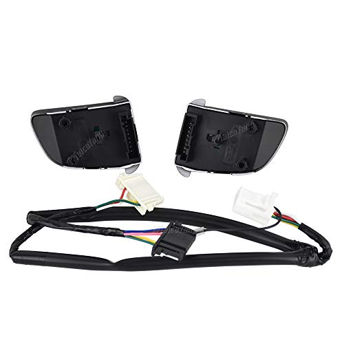 Malcayang Steering Pad Audio Cruise Remote Control Switch with Extension Wire for Kia Sportage 2012-2015 - Image 3