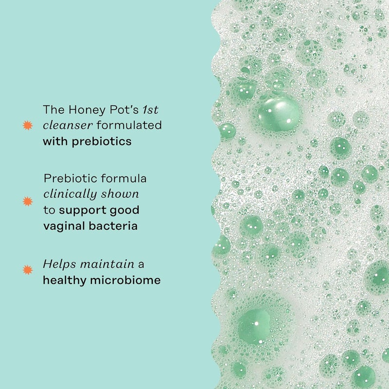 the Honey Pot company مجموعة مناديل وغسول العسل البكتيري - Image 4