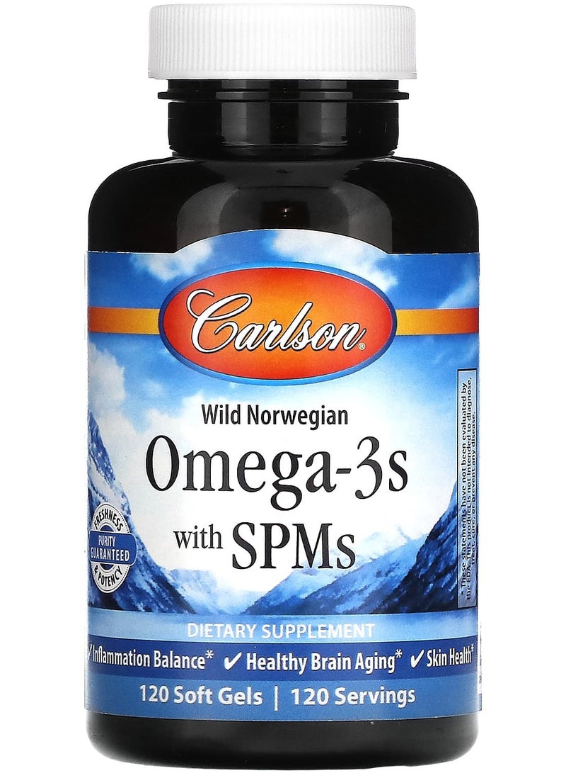 Omega-3s with SPMs, 120 Softgels