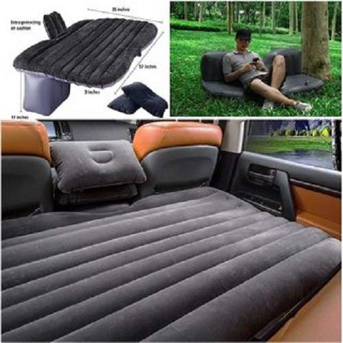 SIYA INFOTECH Car Inflatable Bed Car Bed Mattress with Two Air Pillows Car Air Pump - Image 3