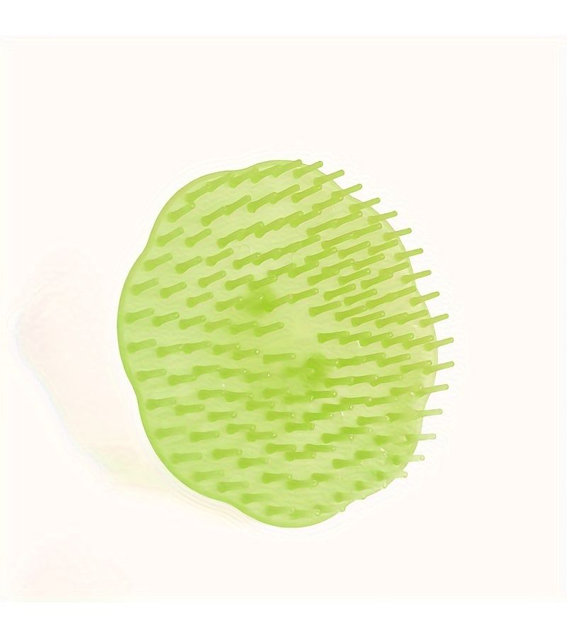 Scalp Massage Shampoo Brush Soft Gentle Comb Random Color For All Hair Types - Image 4