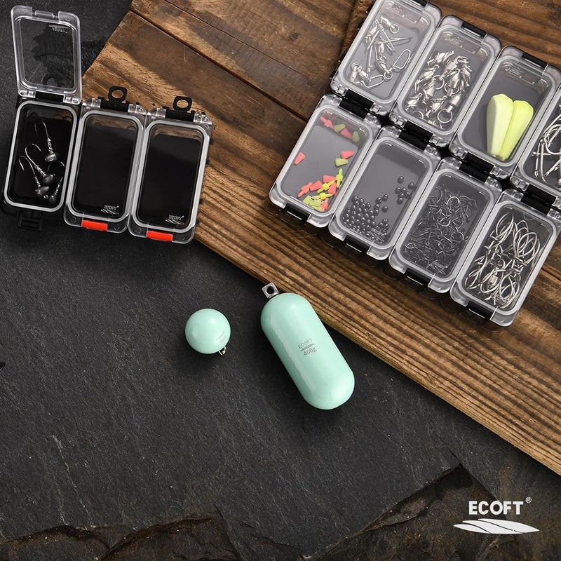ECOFT Lead Free Fishing Weights Sinkers 80g-1000g Coated Raindrop Weights Bank Sinkers Cylindrical Deep Drop Weights Assorted Sizes Bag Non-Lead Fishing Weights Saltwater for Bottom Fishing - Image 5