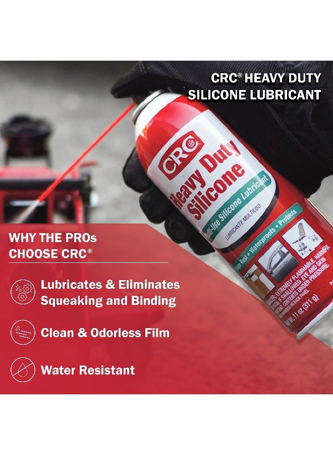 CRC 05074 Heavy Duty Silicone Lubricant 75 Wt Oz - Image 2