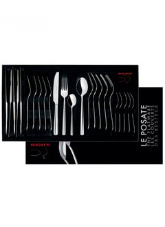 Bugatti Casa Bugatti METROPOLIS 24 Piece - 18/10 Stainless Steel  - Image 2