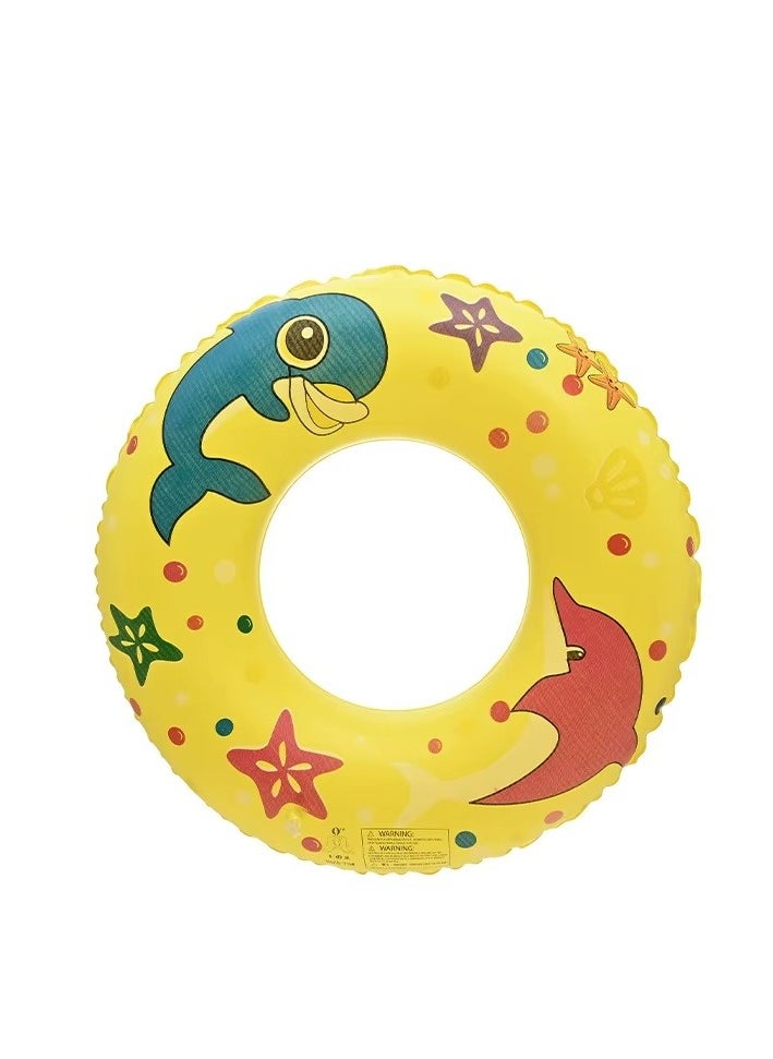 Inflatable Round Sea Float for Kids - Multi-Shaped - For Children 80 cm  - Image 2