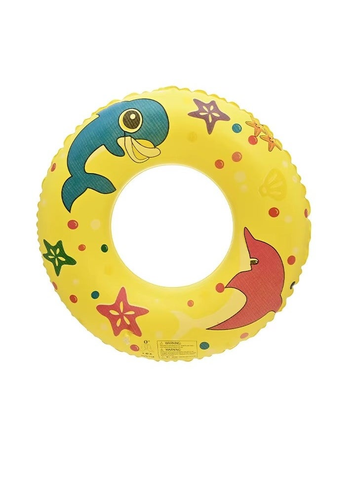 Inflatable Round Sea Float for Kids - Multi-Shaped - For Children 80 cm  - Image 4