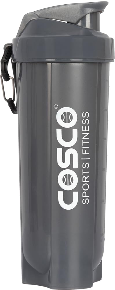 Cosco Plastic Energy Shaker Bottle BPA Free, Food Grade, Leak Proof., 1.5 L, Black - Image 3