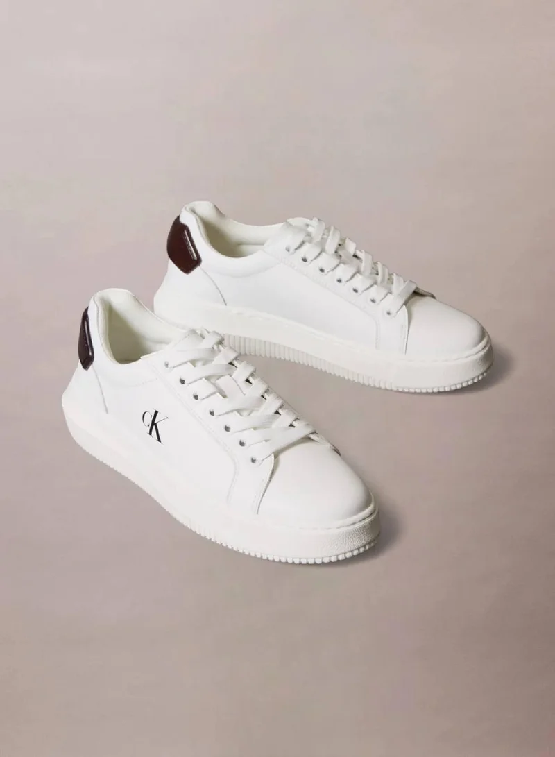 Calvin Klein Jeans  Leather Trainers  | Best Price UAE
