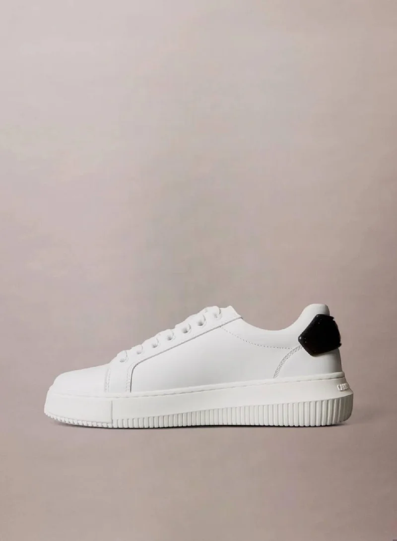 Calvin Klein Jeans  Leather Trainers  | Best Price UAE