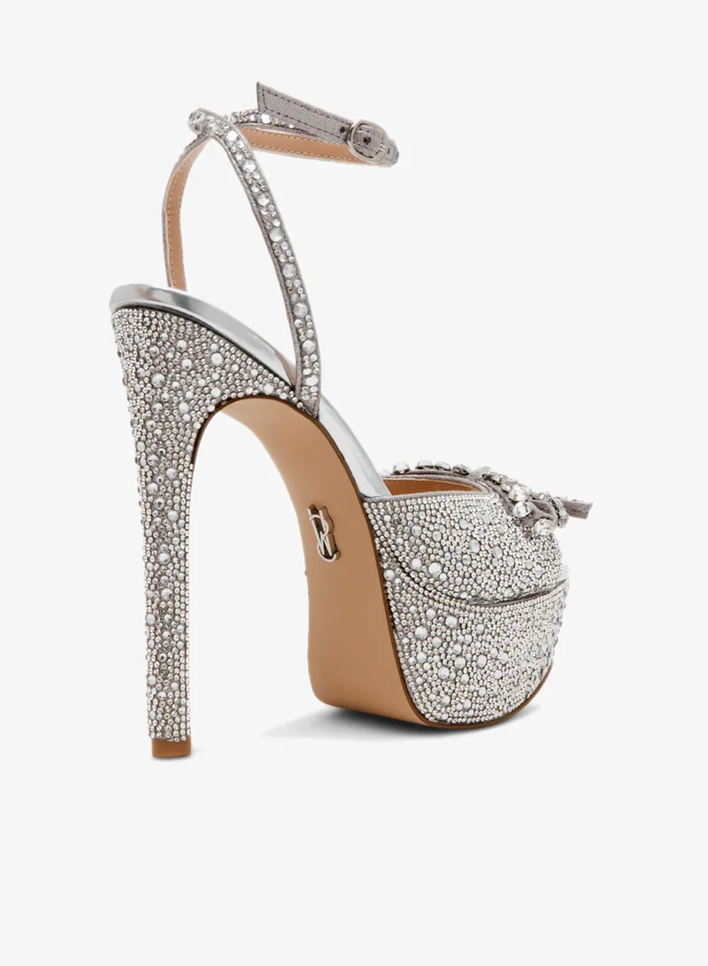 STEVE MADDEN  Steve madden stepper silver women's sandals for Women | Best Price UAE