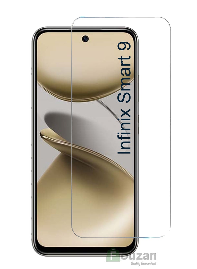 For Infinix Smart 9 - Generic Glass Screen Protector  - Clear - Image 1