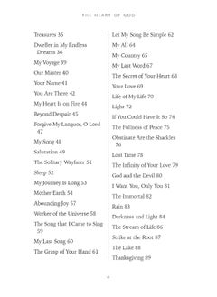 The Heart of God: Poems of Life, Prayers of Love  - Image 1