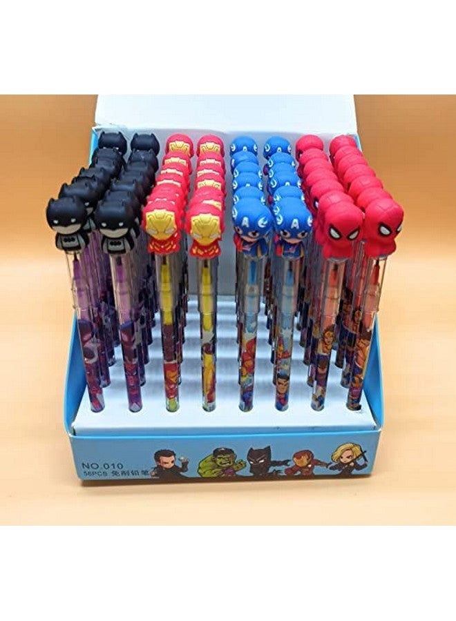 Tera13 Birthday Return Gifts Pencil Set For Boys(48 Pcs) Pencil For Kids,Stack Pencil,Writing&Drawing Pencil For School, Stationary Items,Pencil For Boys&Kids, Multicolor - Image 1