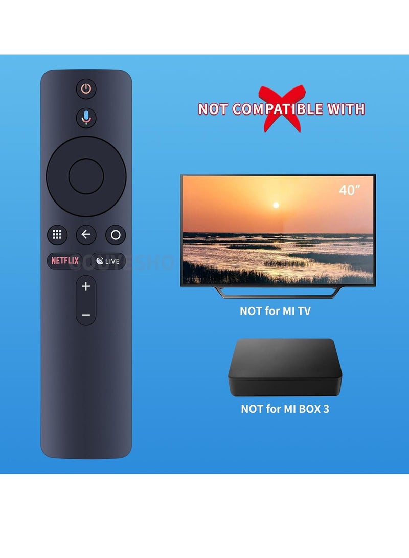 ELTRAZONE XMRM-006 Bluetooth Voice Remote Control for Xiaomi Mi Box S, Mi Box 4X, Mi TV – Includes Netflix Button & Battery Included - Image 3