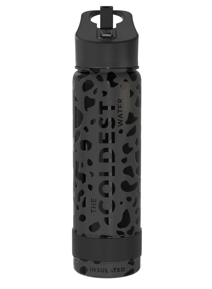 THE COLDEST WATER COLDEST BOTTLE BLACK LEOPARD 21 OZ - Image 1