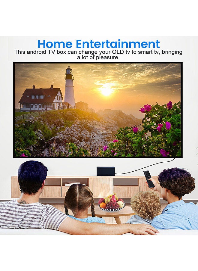 X6 Android 11.0 Smart TV Box Amlogic S905Y4 4K Media Player