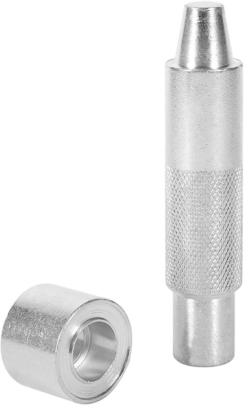 Utoolmart Eyelet Hole Punch Die Tool, 17mm Grommet Setter Hollow Punch for Leather Craft Clothing Handbag Fabric Curtain Jacket Rivet Setter (1400#) - Image 3
