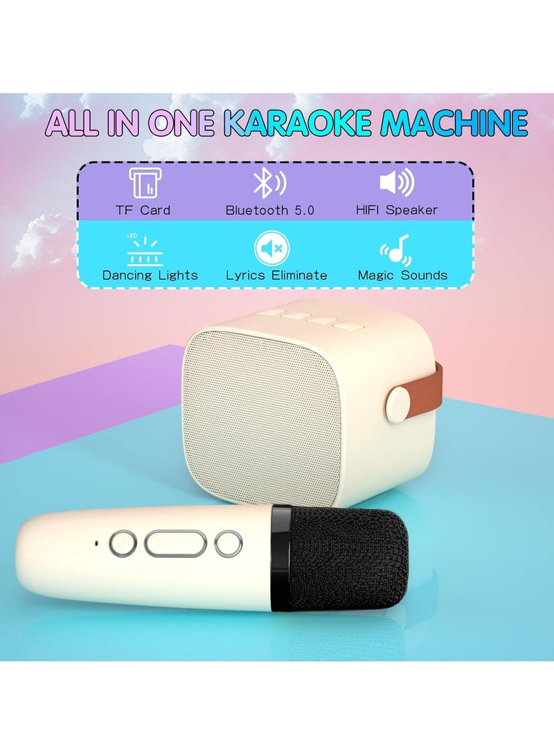 TIGER Kids Karaoke Machine with Bluetooth Speaker & Wireless Microphone – Fun Music Toy for Girls Ages 4–12 – Birthday Gift for Girls – Portable Singing Machine for Toddlers, Teens, Parties, and Home Entertainment – Rechargeable - Image 3