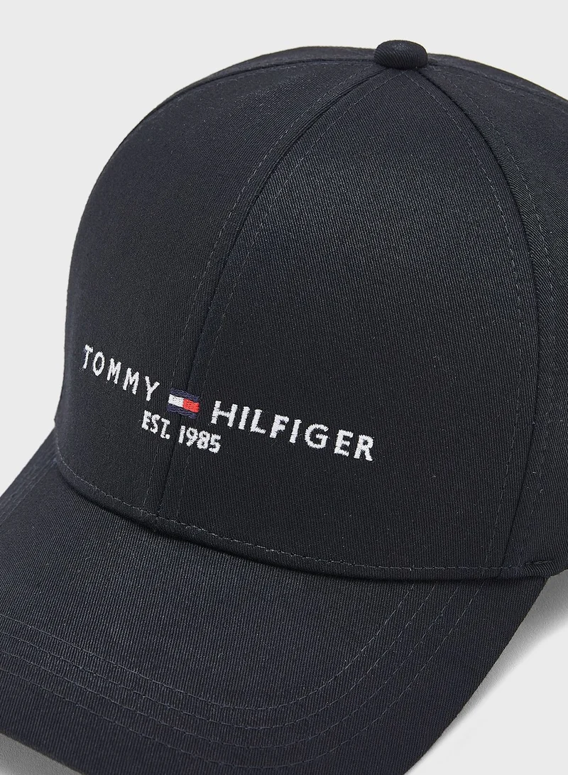 TOMMY HILFIGER Black Logo Cap  | Best Price UAE