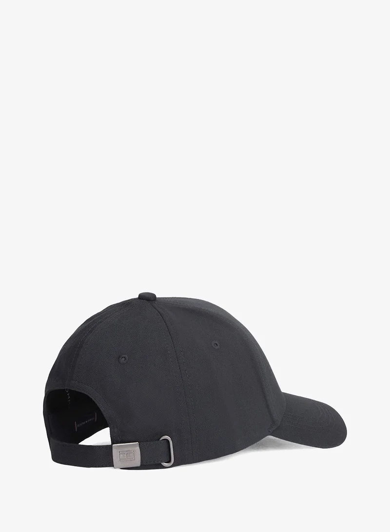 Tommy Hilfiger Black Established Curve Peak Cap  | Best Price UAE