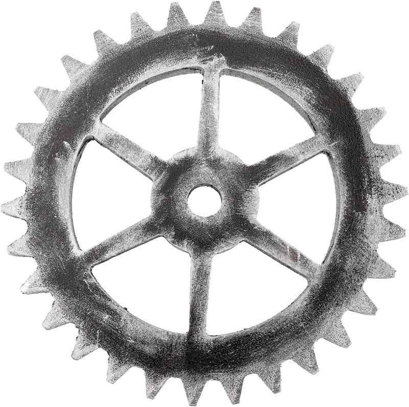 ABOOFAN Retro Industrial Wall Decor Wooden Gear Art Boho Hanging Decor for Home - Image 1