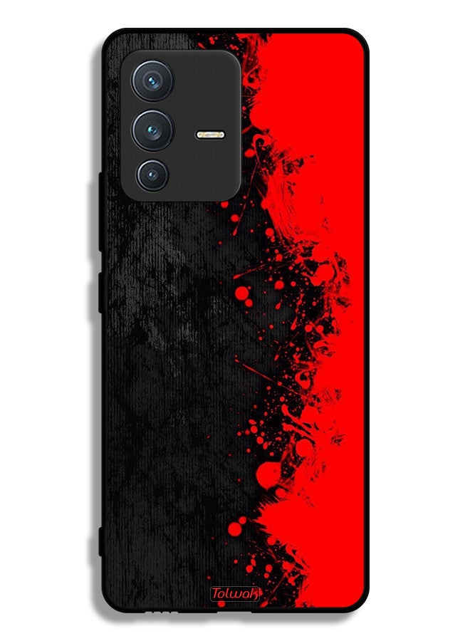 Tolwak Vivo V23 5G Protective Case Cover Paint Abstract Pattern - Image 1
