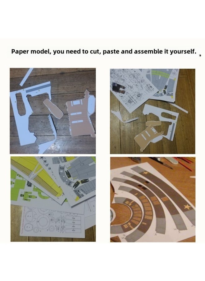 Generic - Handmade Ship Paper Model-Color:Prince Ou Gen - Image 1